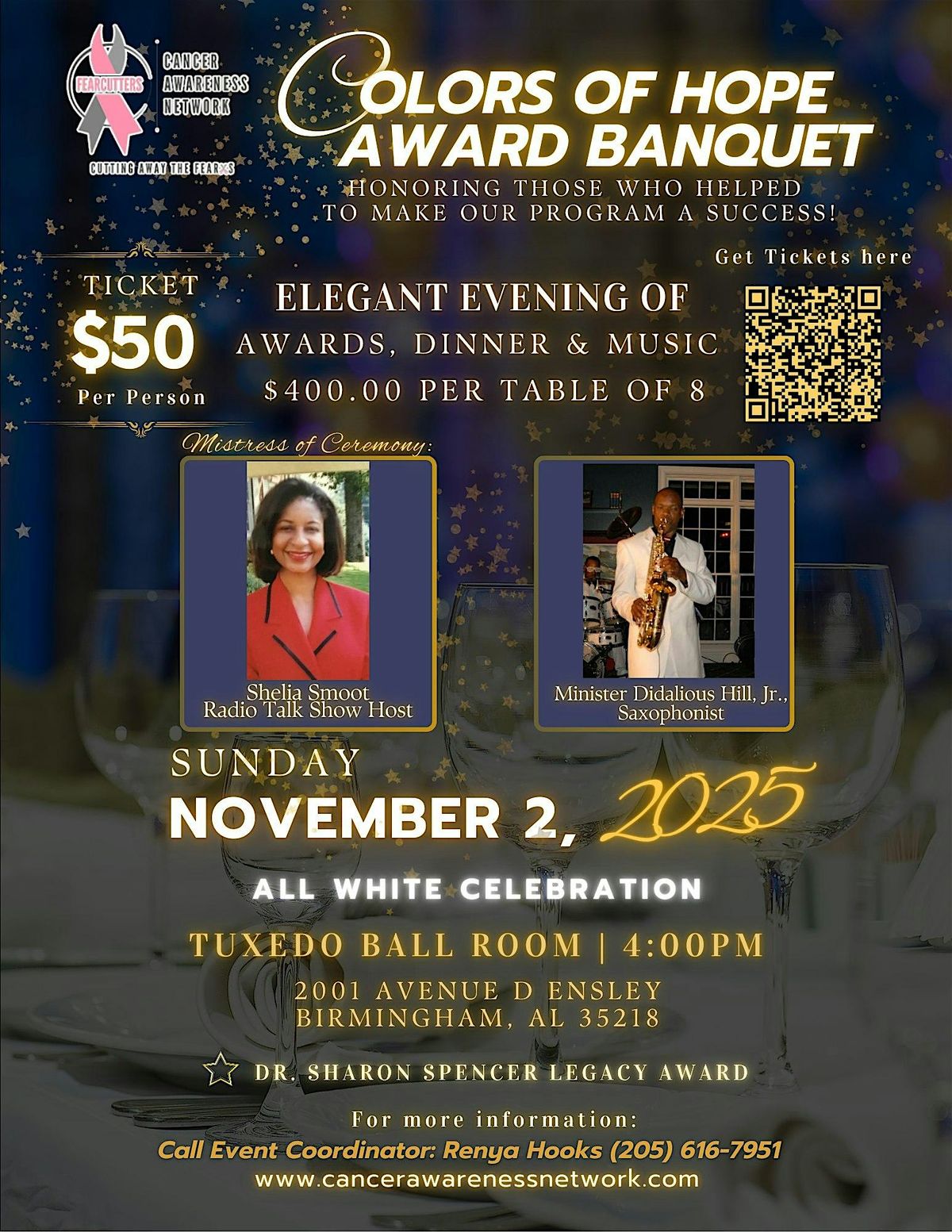 Colors of Hope Award Banquet