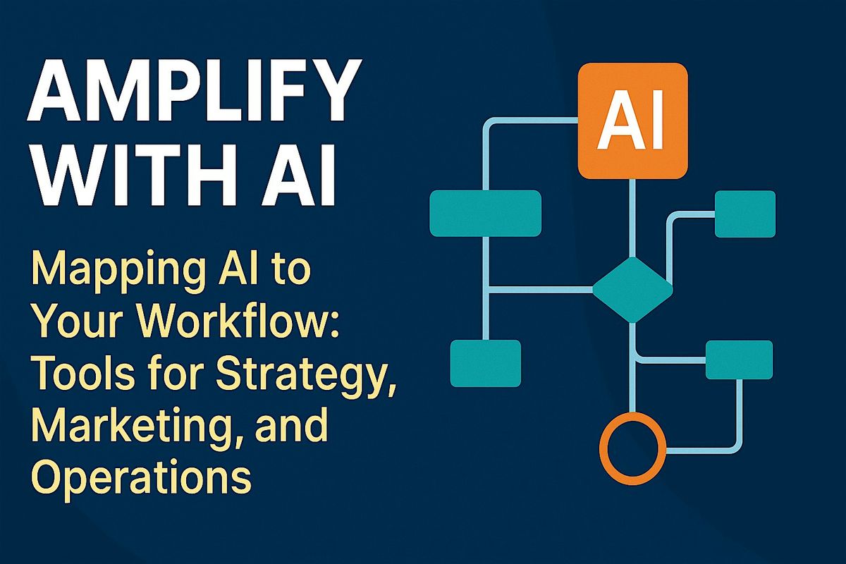 8-Week Cohort: Amplify with AI Week 2: Mapping AI to Your Workflow