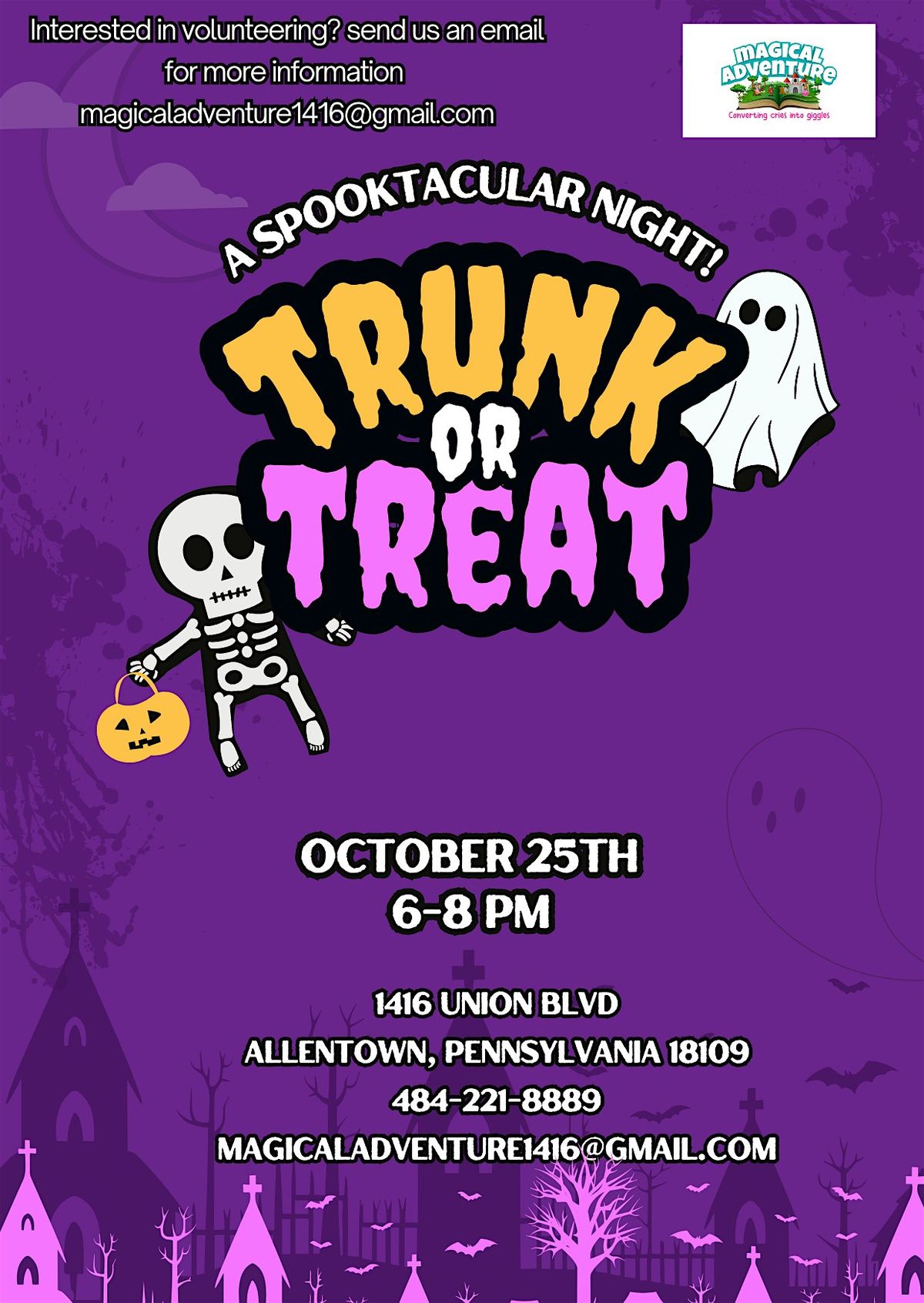 Magical Adventure Trunk or Treat