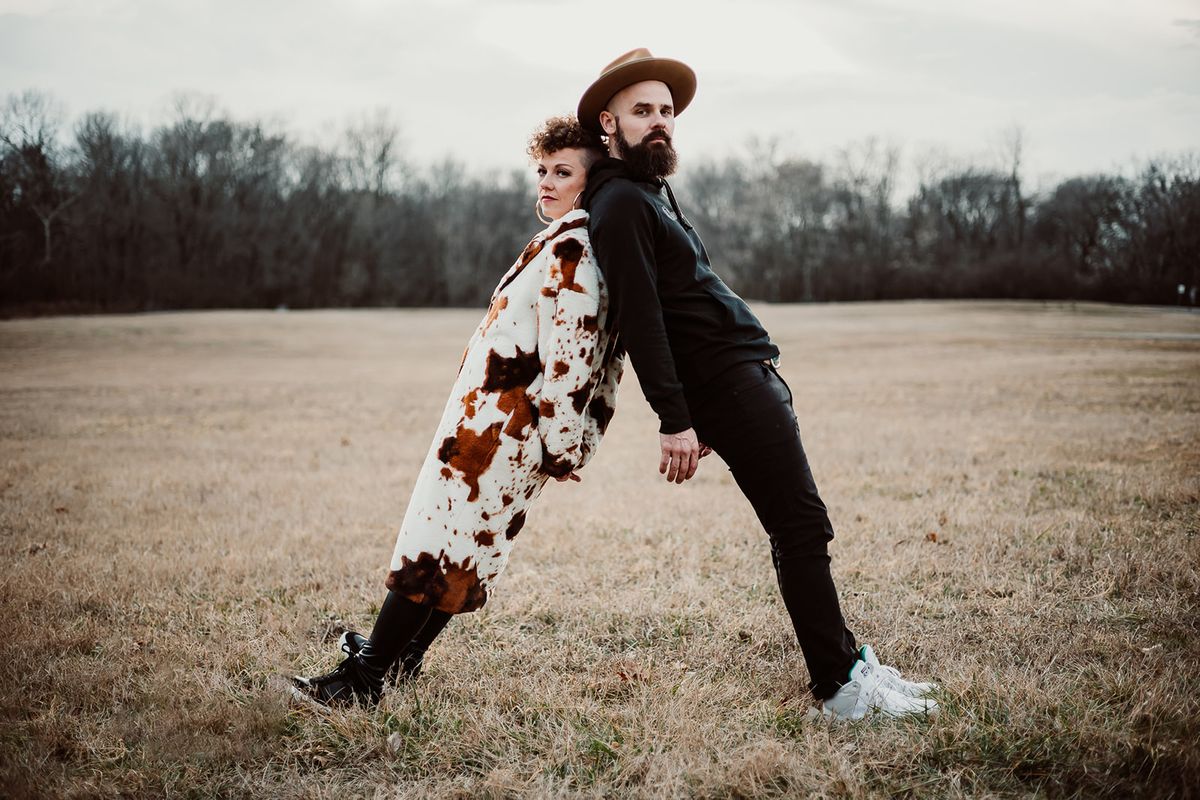 Nashville Americana duo Goldpine at Pure Life House of Music in LaGrange, GA Feb. 1st 