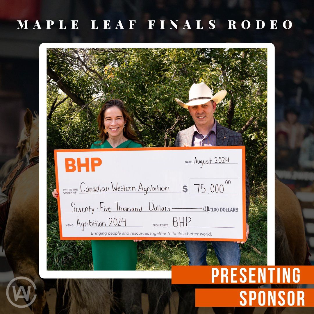 2024 Maple Leaf Finals Rodeo presented by BHP