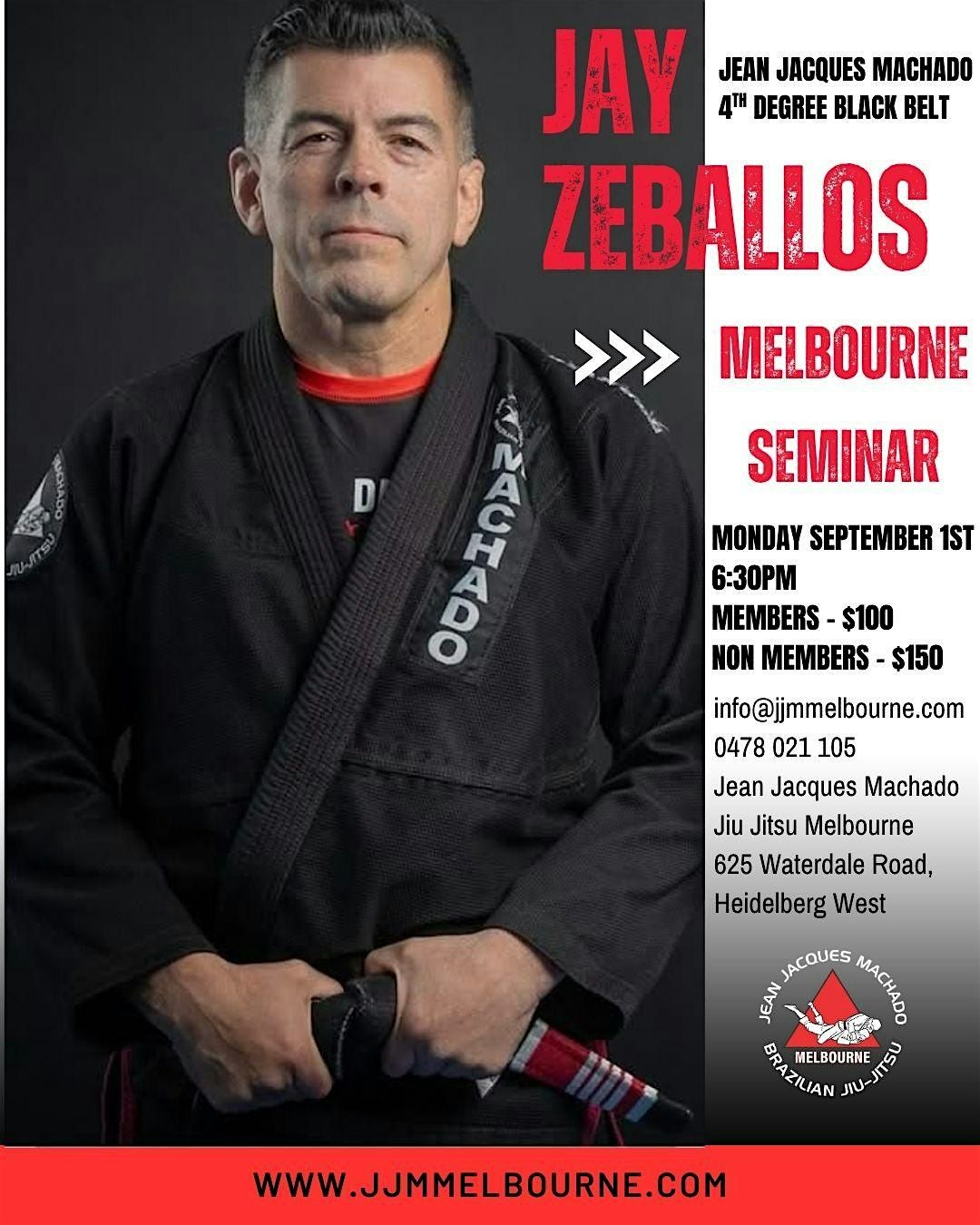 Jay Zeballos Jiu Jitsu Seminar