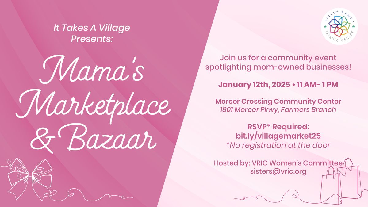 Mama's Marketplace & Bazaar! 