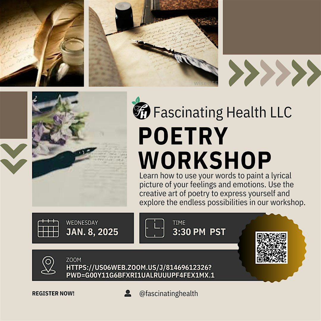 Fascinating Health Poetry Workshop