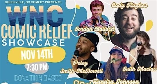 WNC Comedy Relief Fundraiser Show