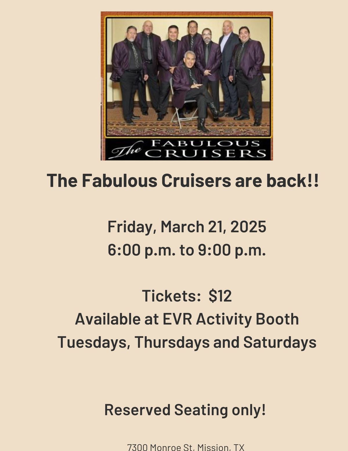 The Fabulous Cruisers are back!