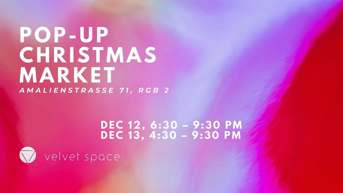 Pop Up Christmas Market