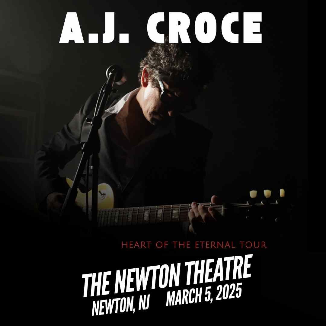 AJ Croce at Newton Theatre