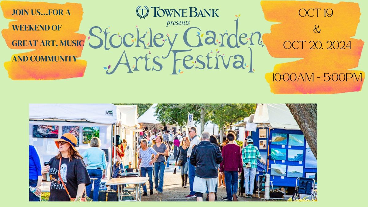 2024 Stockley Gardens Fall Arts Festival