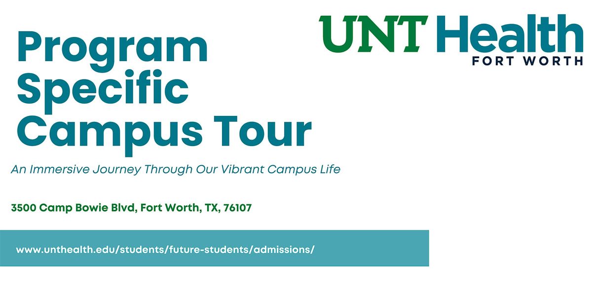 UNT Health Program Specific Campus Tour