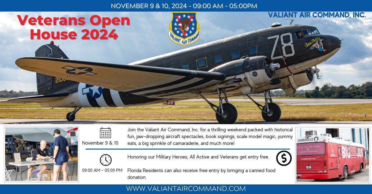 Veteran's day weekend Open House