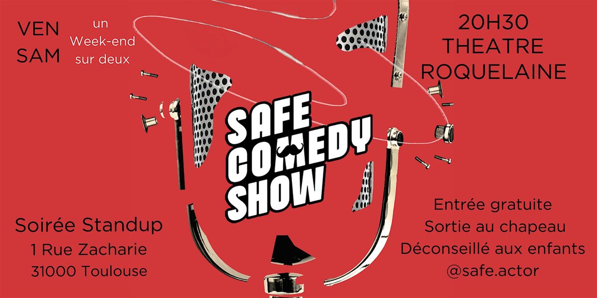 Safe Comedy Show - 1h de Standup