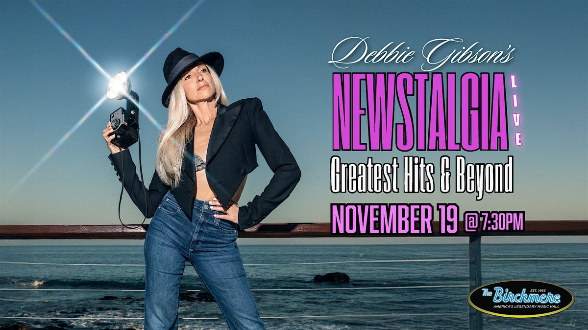 VIP Upgrades for Debbie Gibson's Newstalgia Live Virgina