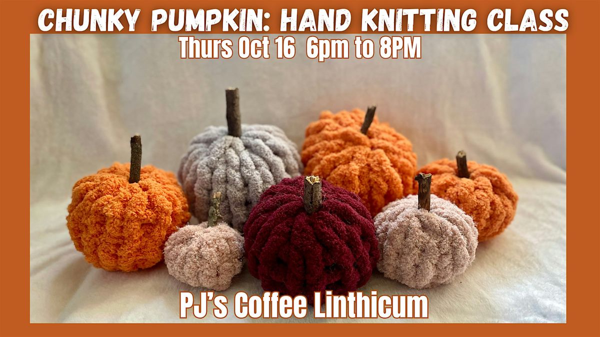 Chunky Pumpkin Class at PJ's Coffee Linthicum w\/Maryland Craft Parties