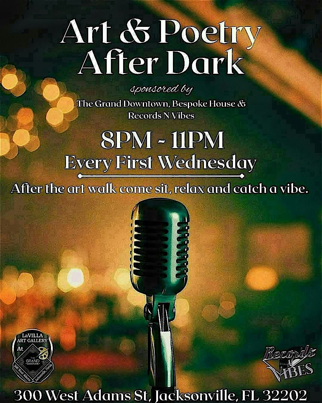 Art & Poetry After Dark | First Wednesdays