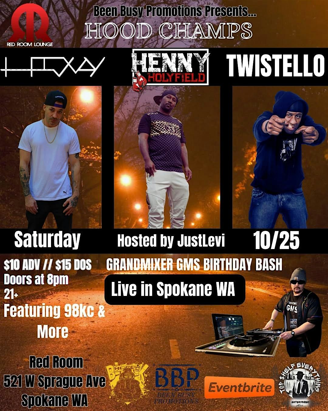 Henny Holyfield w\/ Twistello and HIWAY