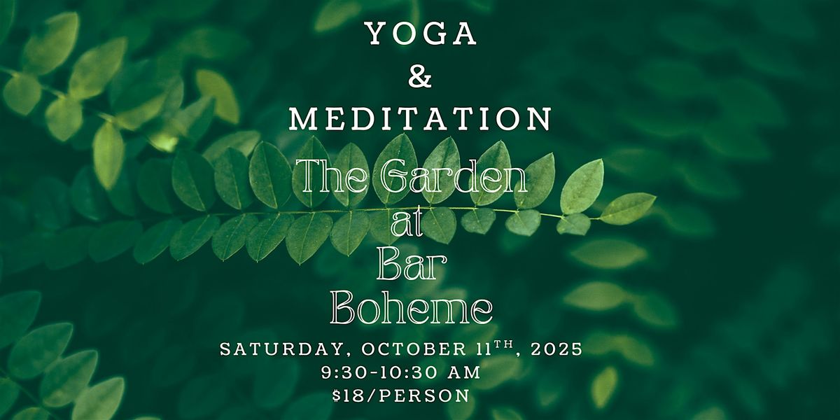 Yoga in the Garden