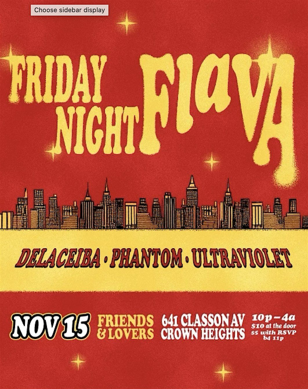 Friday Night Flava: Ultra Violet x Delaceiba x Phantom