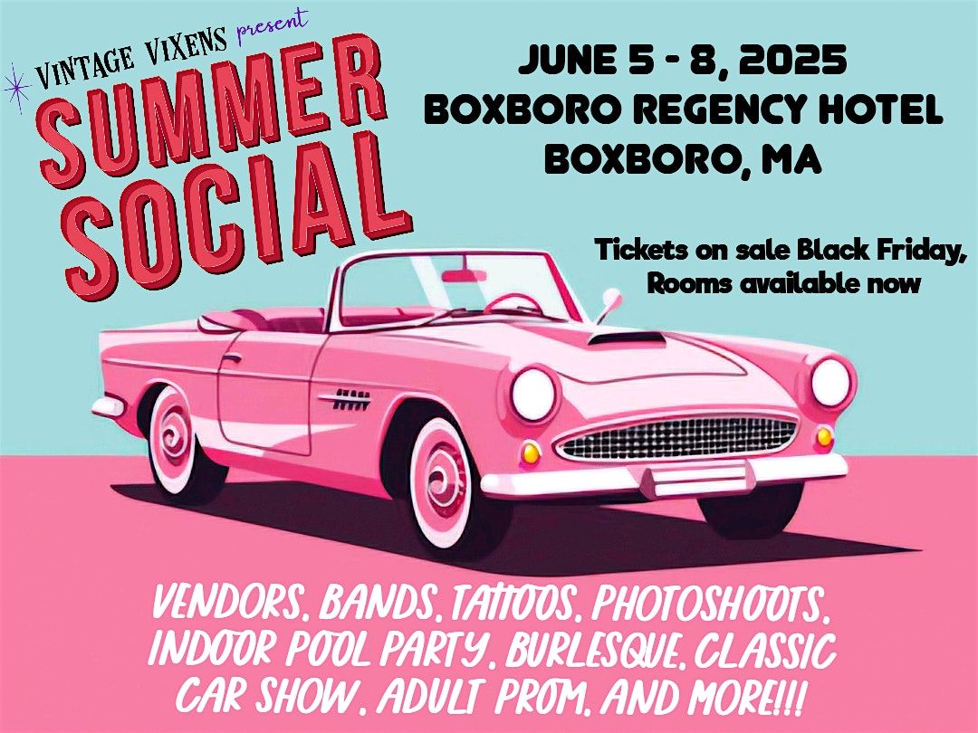 East Coast Vintage Vixens present Summer Social