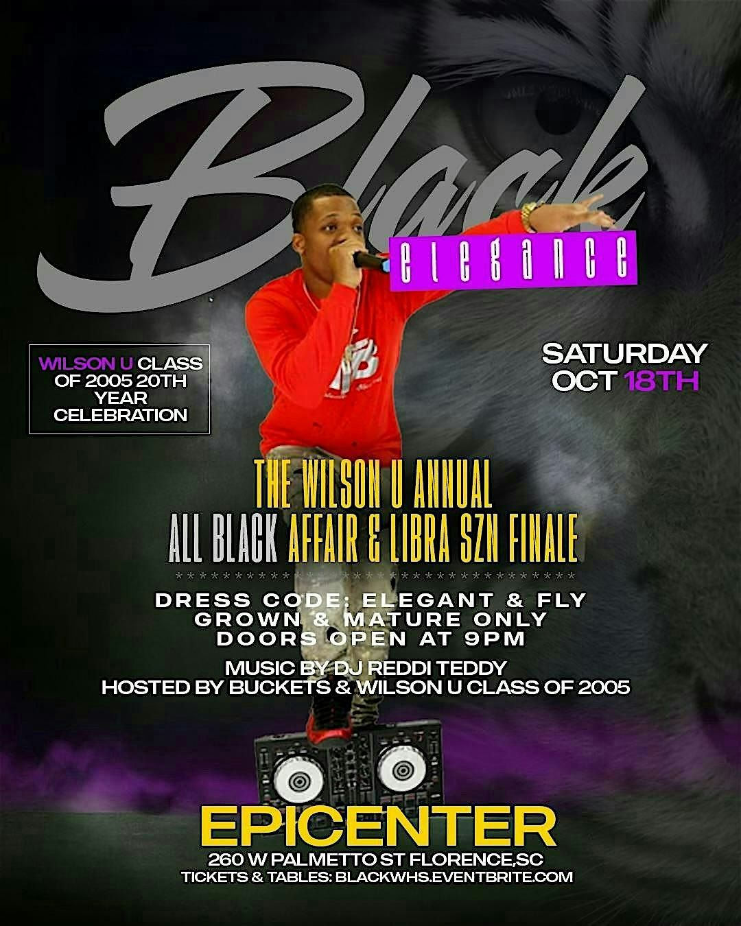 Wilson U Homecoming All Black Affair