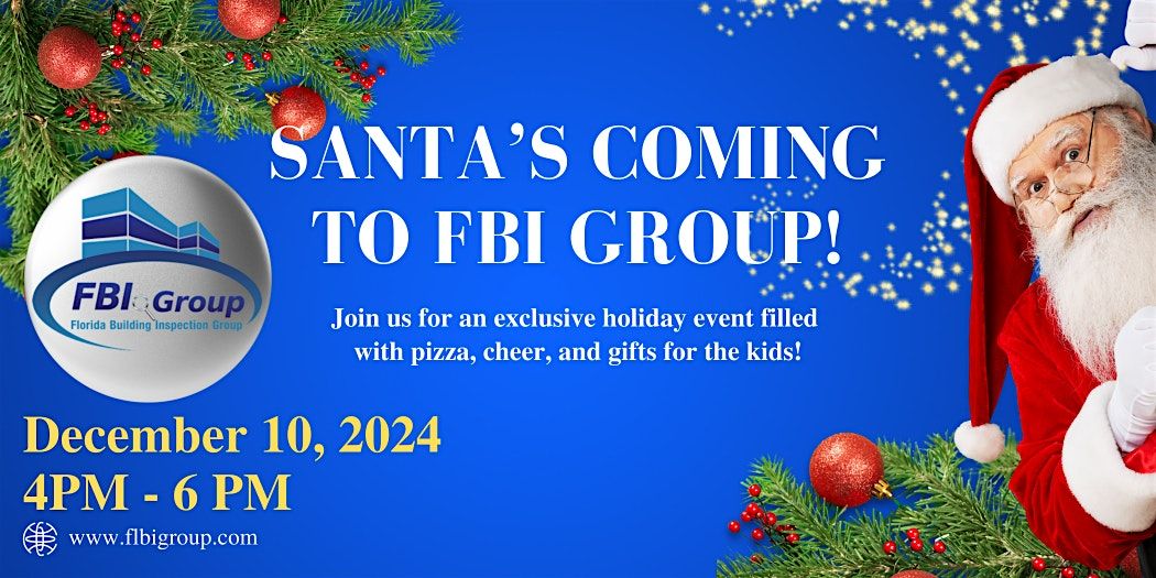 Santa\u2019s Coming to FBI Group!