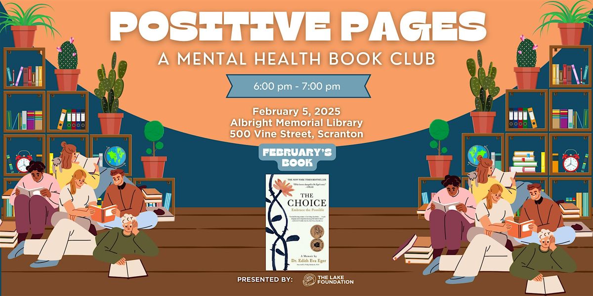 Positive Pages: A Mental Health Book Club