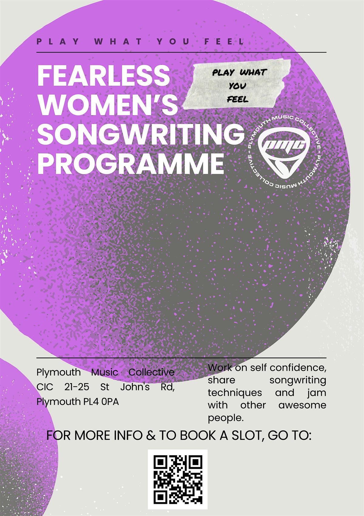 Fearless Women's Songwriting Programme