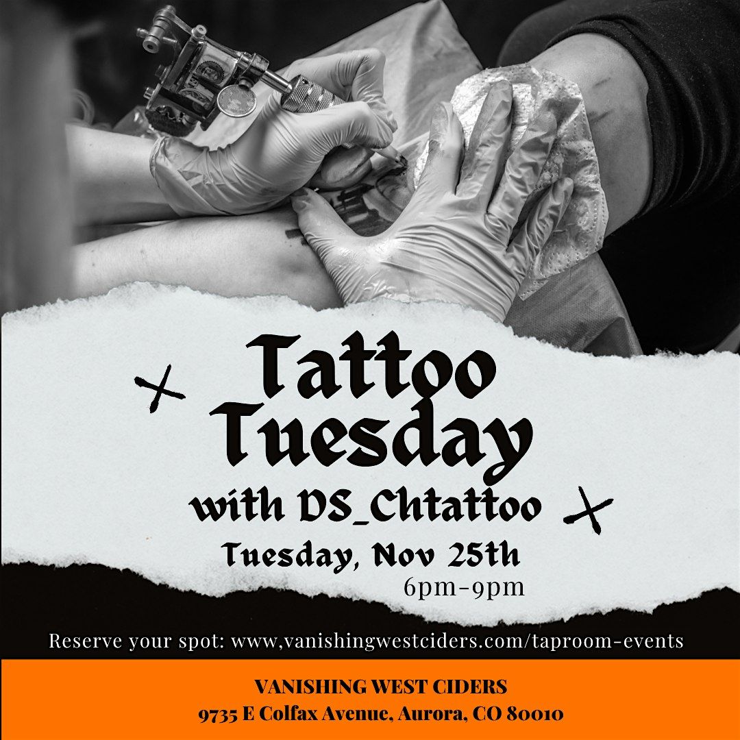 Tattoo Tuesday with Crimson Hilt Tattoo