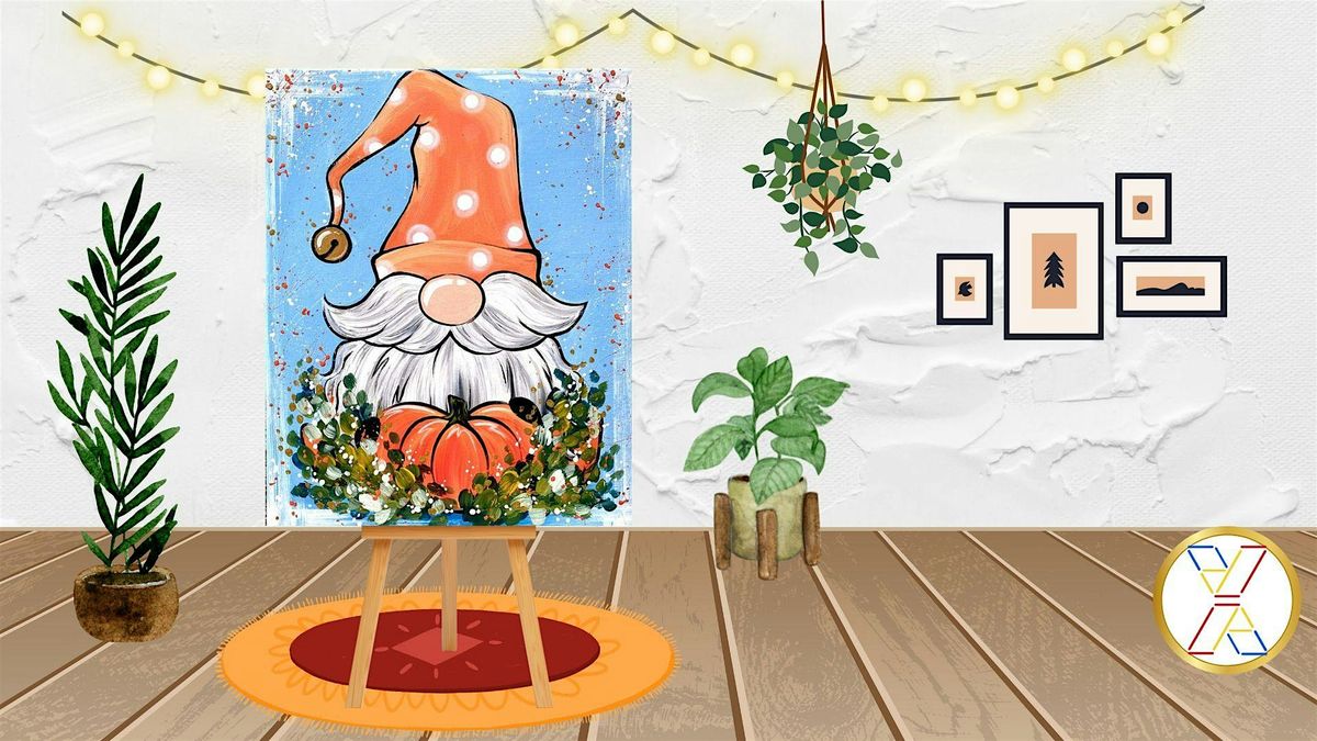 Paint Night : Pumpkin Gnome