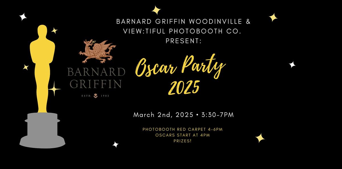 Oscar Party at Barnard Griffin WOODINVILLE