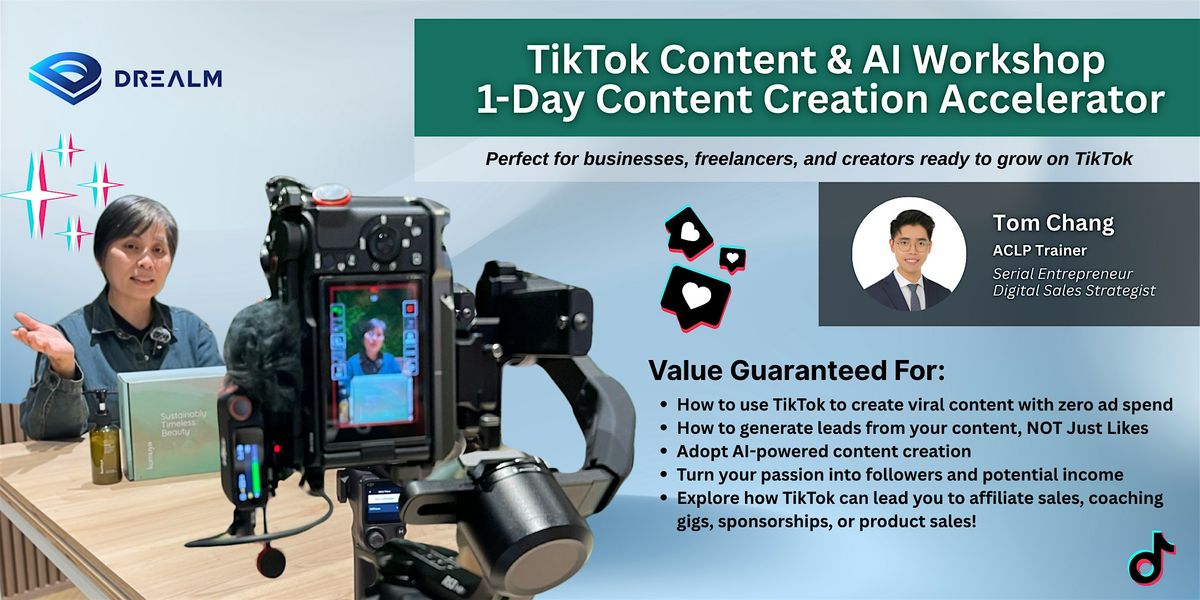TikTok Content & AI Workshop: 1-Day Content Creation Accelerator