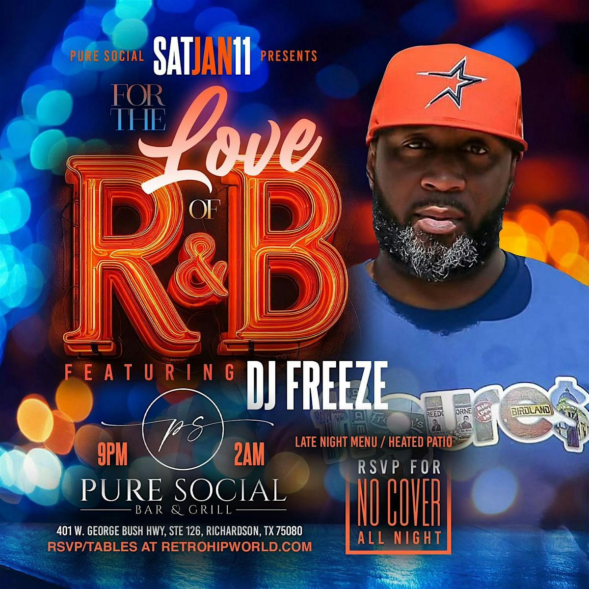 For The Love of R&B Saturday with DJ FREEZE