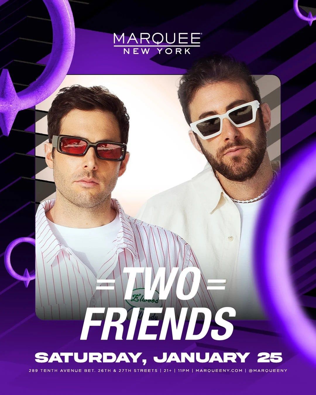 Two Friends at Academy Nightclub - Los Angeles