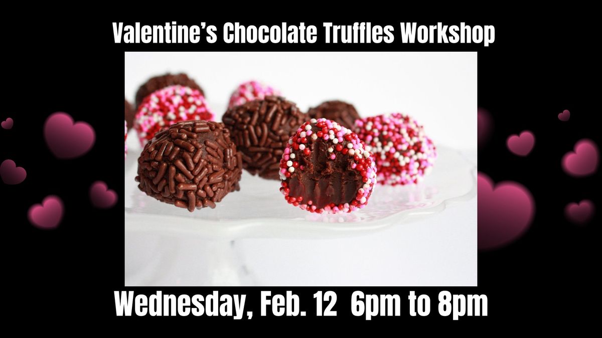 DIY Workshop - Valentine\u2019s Chocolate Truffles