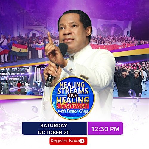 Receive Your Healing at Healing Streams with Pastor Chris!