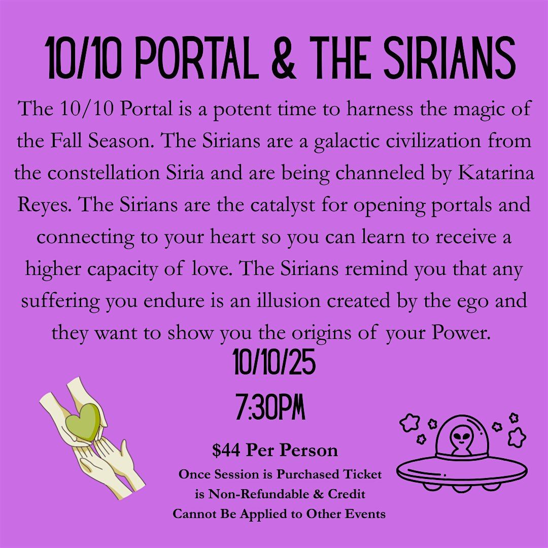 10\/10 Portal & The Sirians