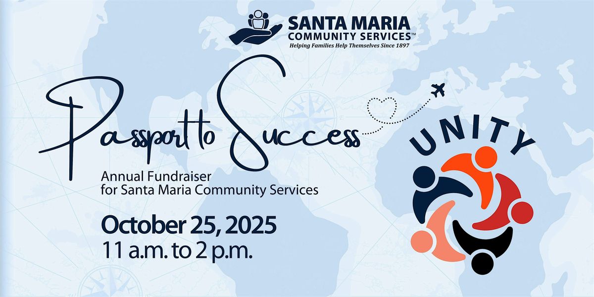 Passport to Success, Annual Fundraiser for Santa Maria Community Services