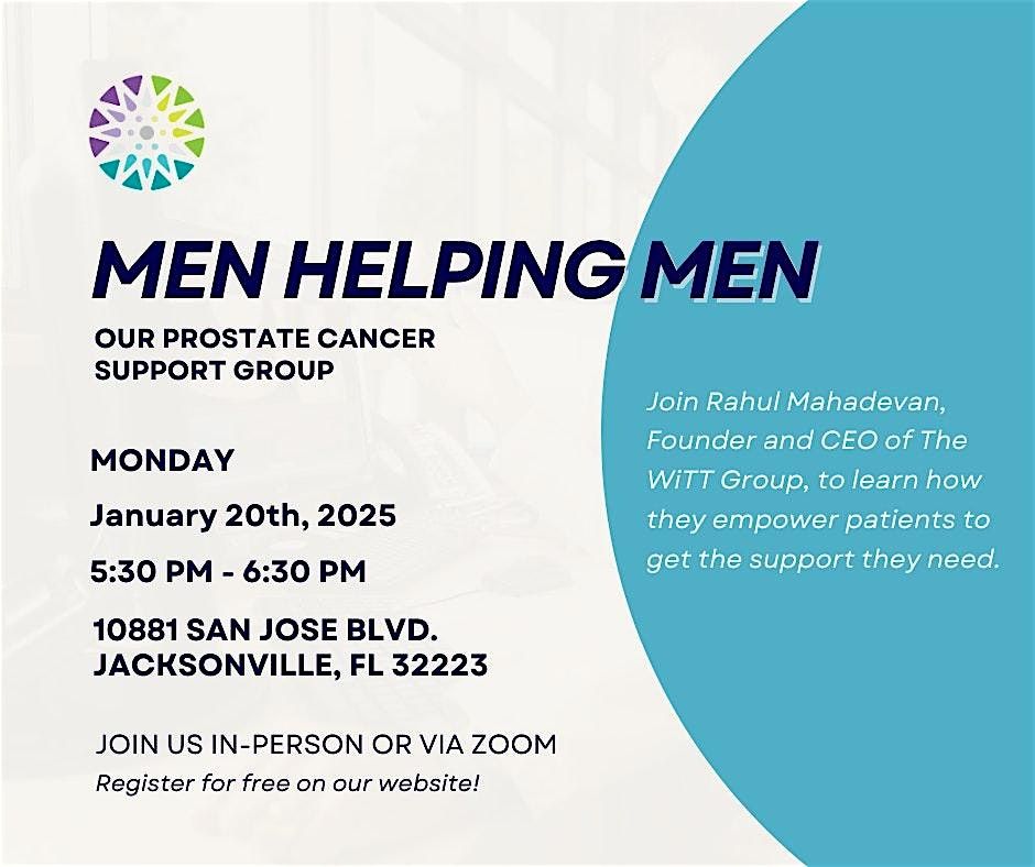 Men Helping Men Prostate Cancer Support Group