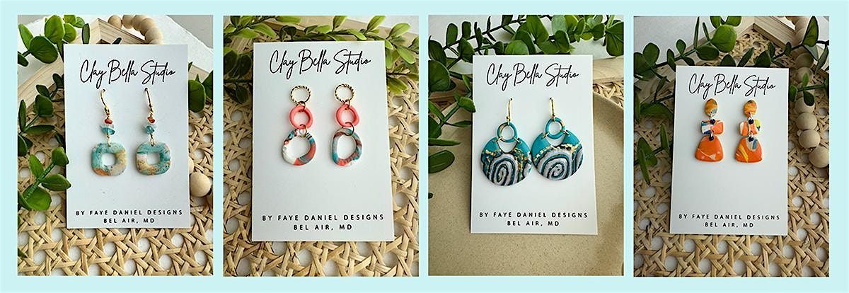 Handmade Polymer Clay Earring Workshop