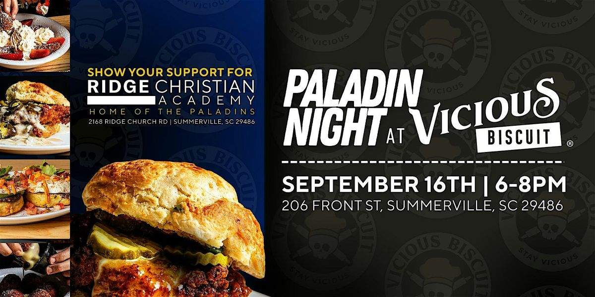 Paladin Night at Vicious Biscuit