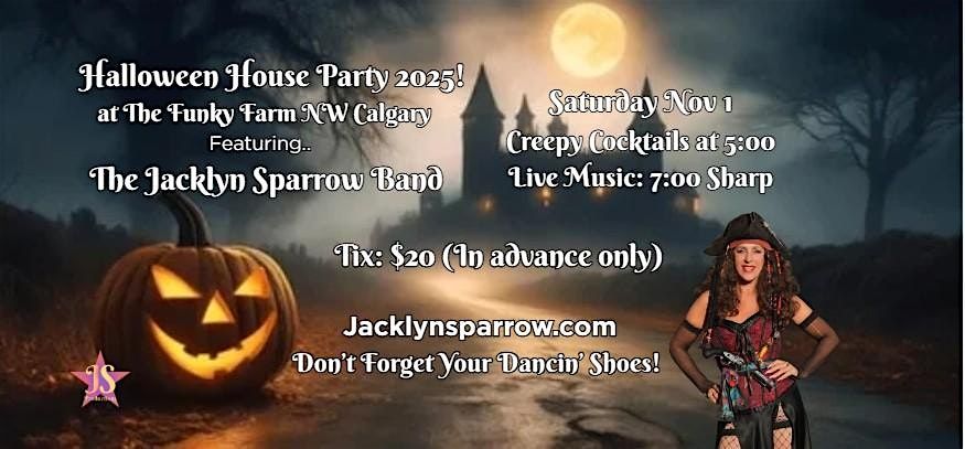 Halloween House Party at The Funky Farm!