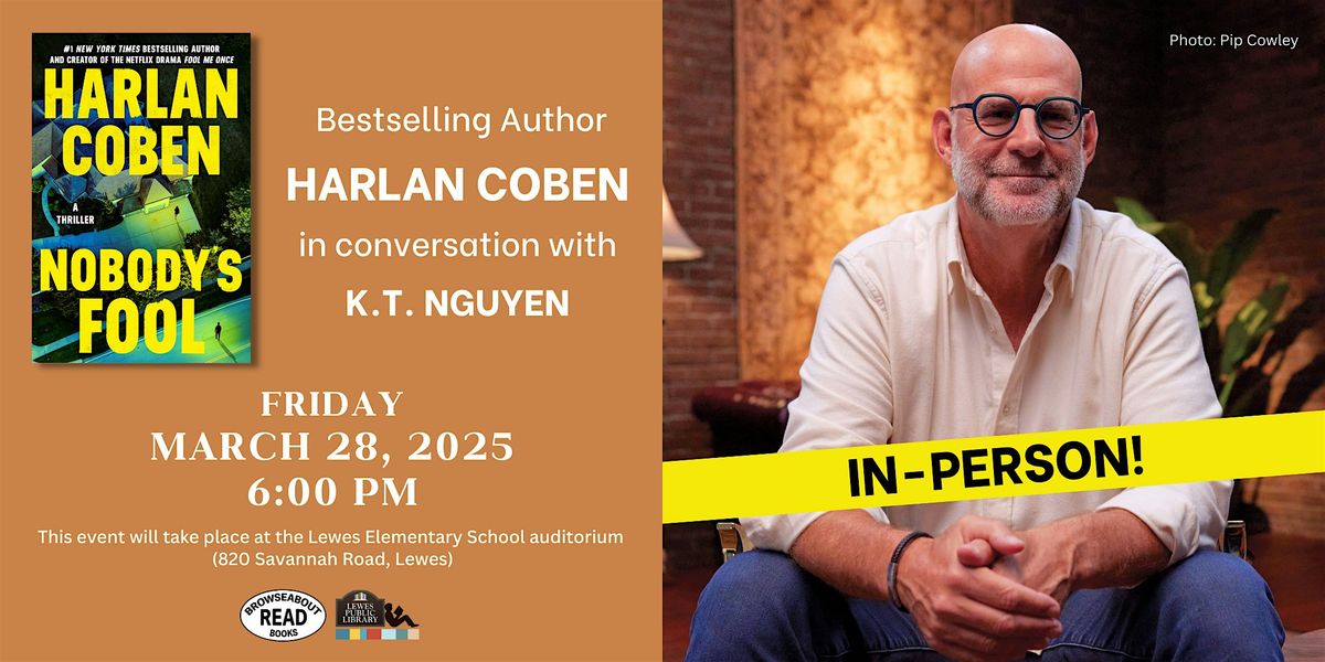 An Evening with Harlan Coben!