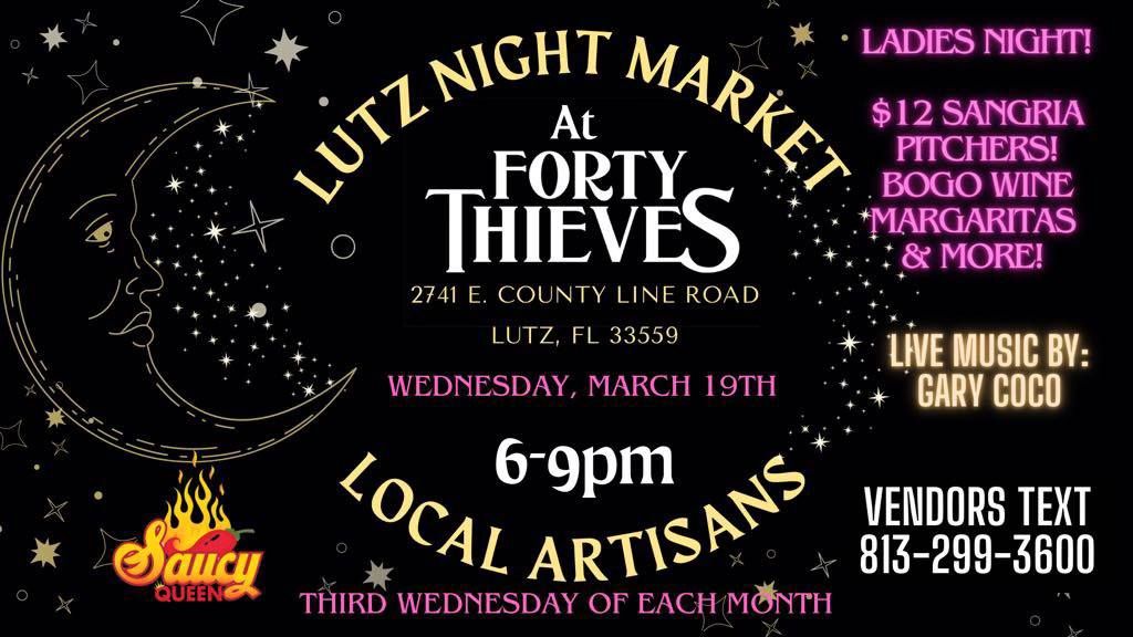 Lutz Night Market at Forty Thieves