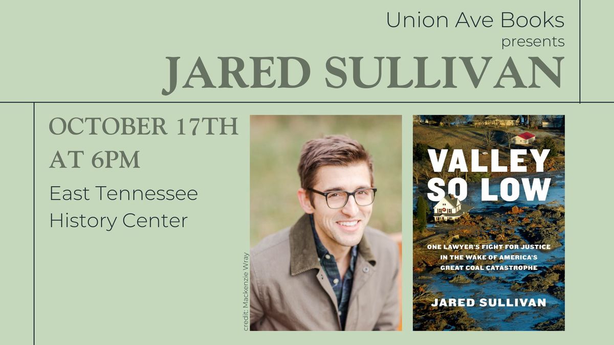 An Author Event with Jared Sullivan