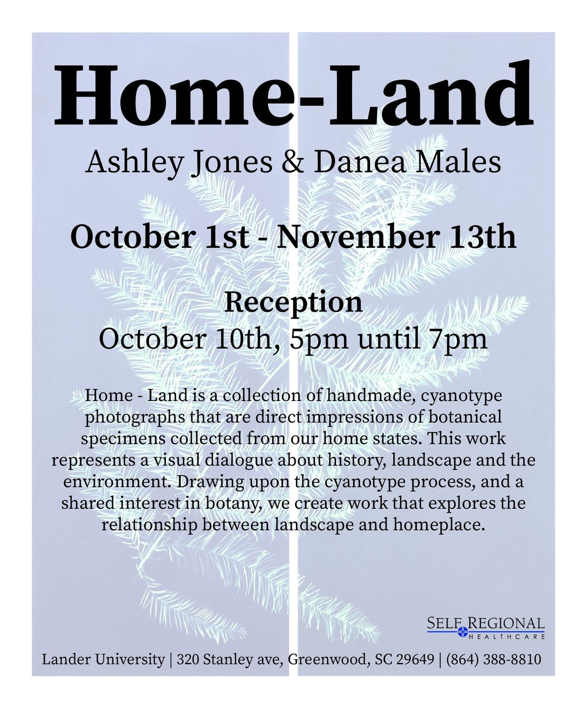 Home-Land: Ashley Jones & Danea Males Exhibit