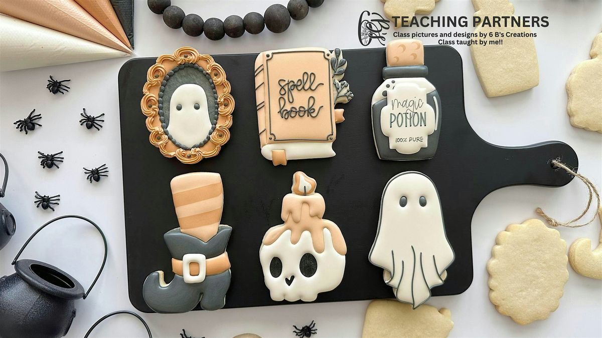 Spooky cookie decorating class