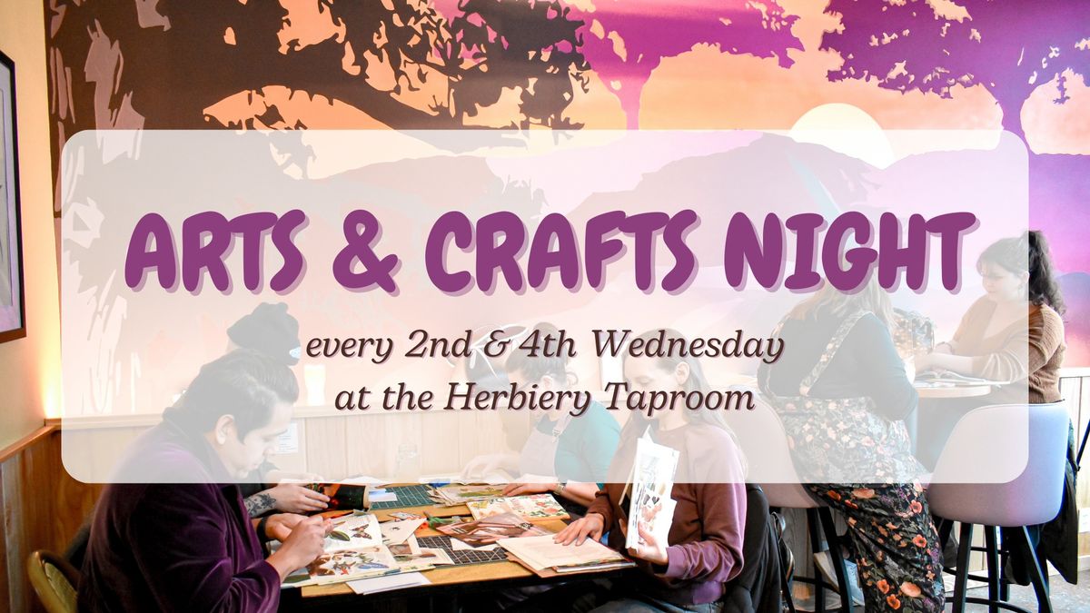 Arts & Crafts Night in the Taproom