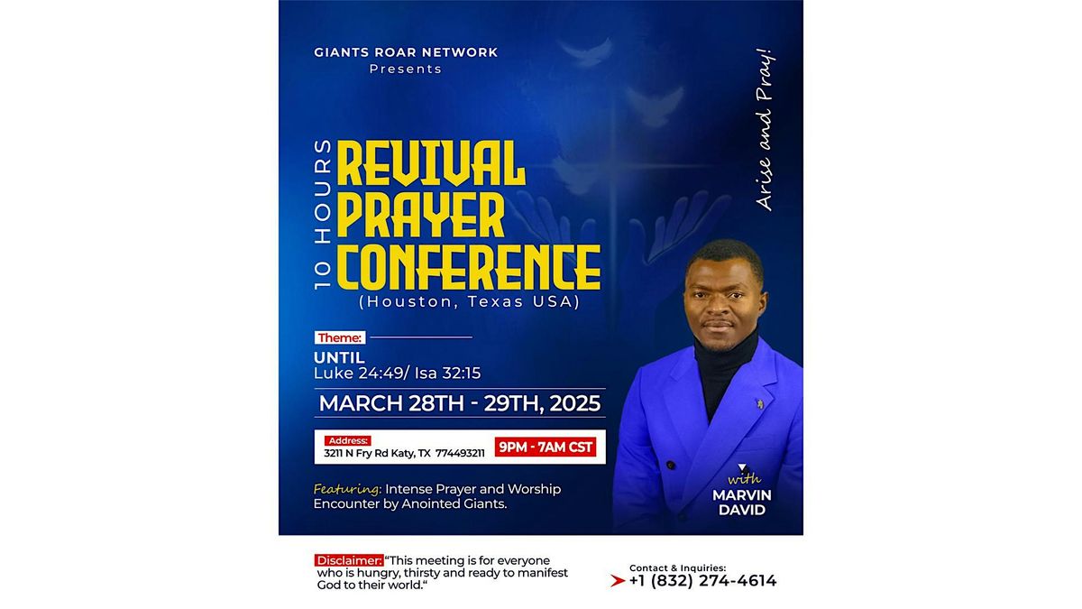 10 Hours Revival Prayer Conference