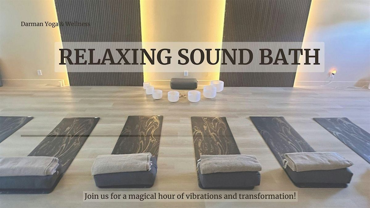 Relaxing & Balancing Crystal Bowl Sound Bath (Oct 19th 1:30pm)