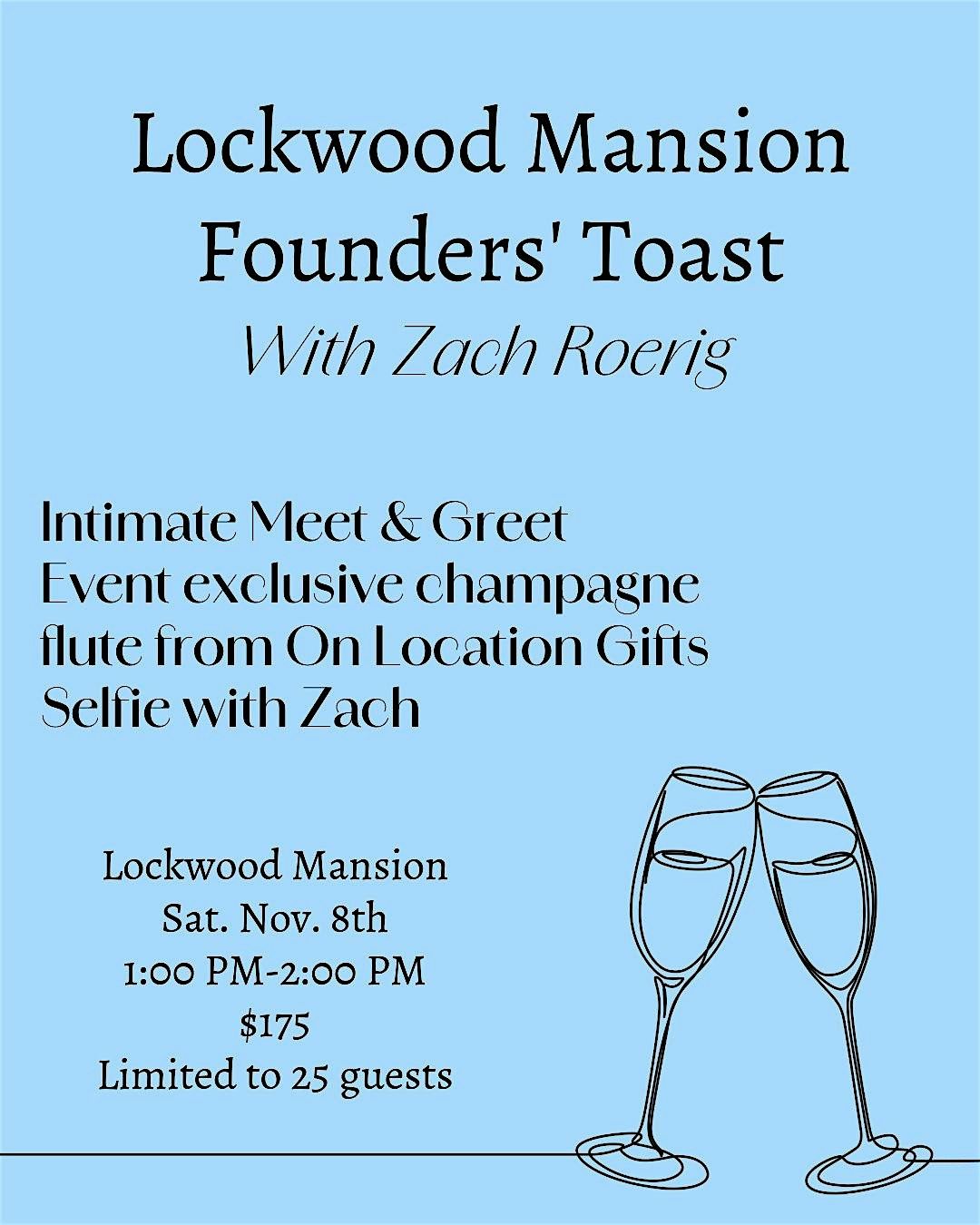 Zach Roerig Saturday 3:30 PM Meet & Greet